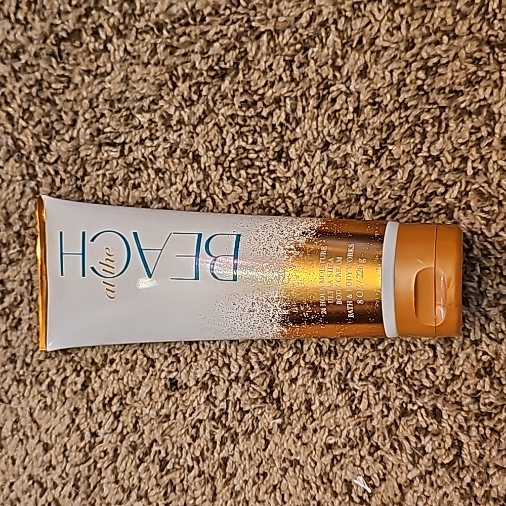 Bath and Body Works at the Beach lotion